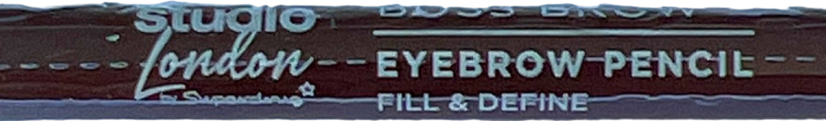 Studio London Boss Brow Eyebrow Pencil Chocolate