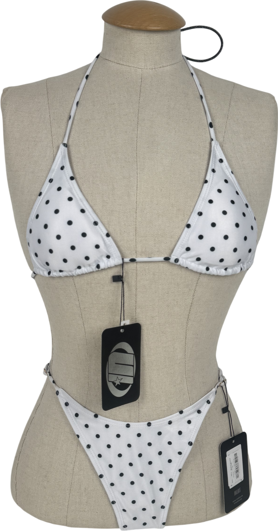 Inalbis White Maui Bikini Set UK S