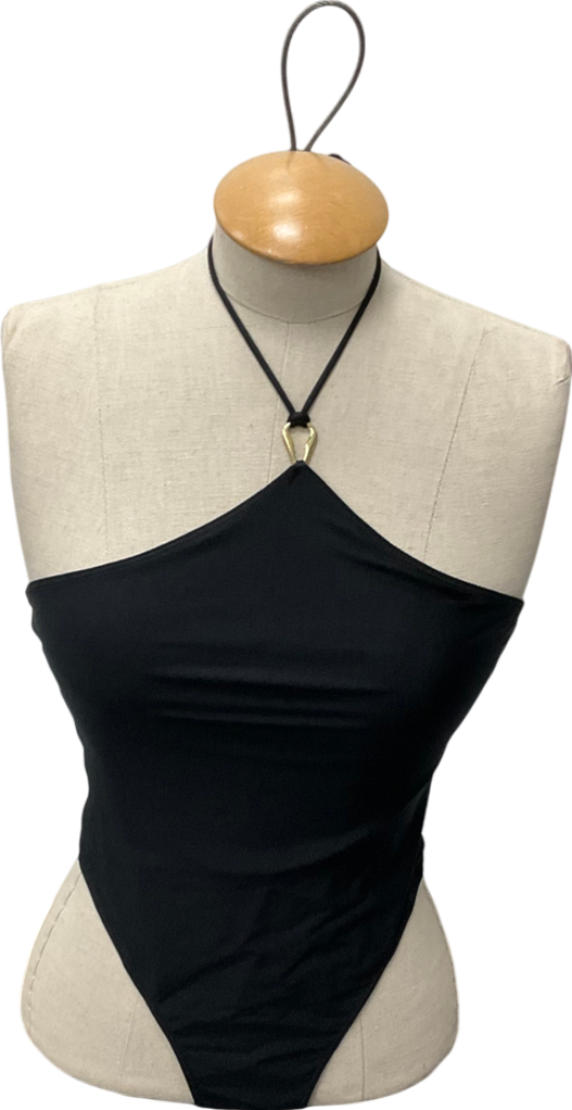 Cultira Black Sunsoaken One Piece Swimsuit UK S