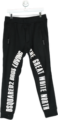 DSQUARED2 Black Ski The Great North Trousers in black UK M
