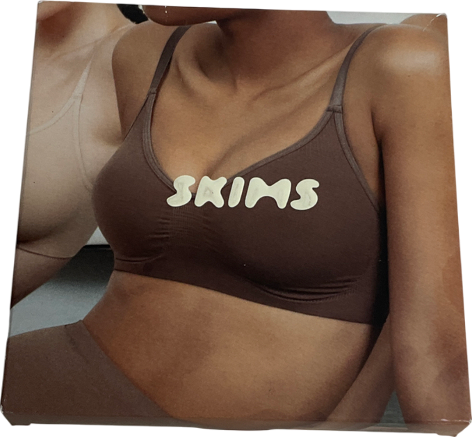 SKIMS Brown Bralette - Cocoa UK XXXL
