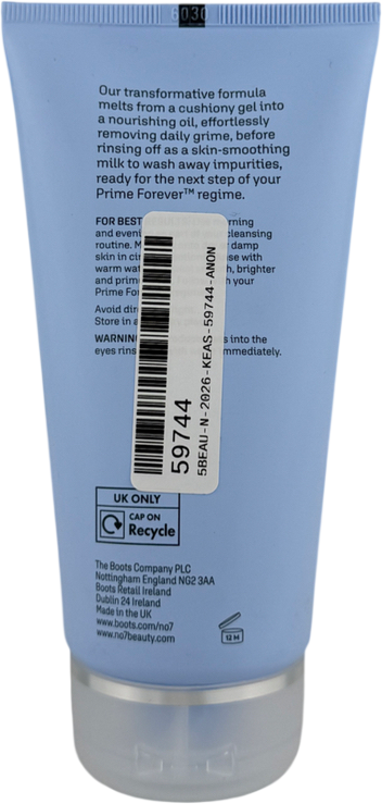No7 Prime Forever™ Transformative Gel-oil-milk Cleanser 150ml