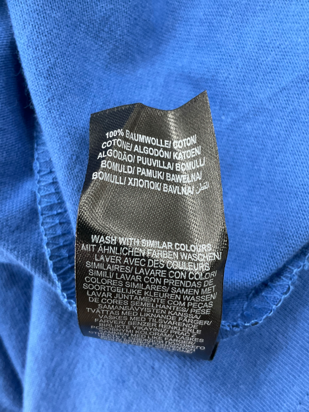 Badrhino Blue Big & Tall Core T Shirt UK XXXL