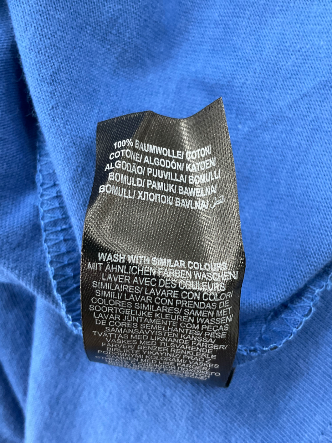 Badrhino Blue Big & Tall Core T Shirt UK XXXL