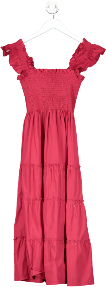 Hill House Red The Nap Dress UK XS