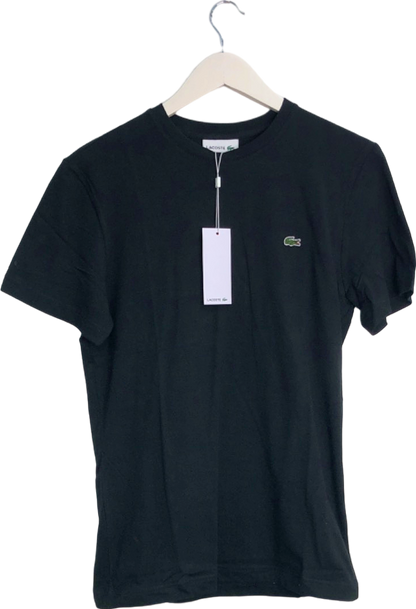 Lacoste Black Short Sleeve T-Shirt UK Size 3