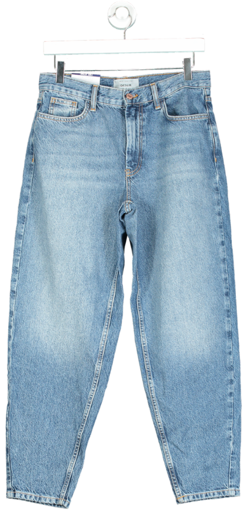 New Look Light Blue Barrel Leg Jean UK 8
