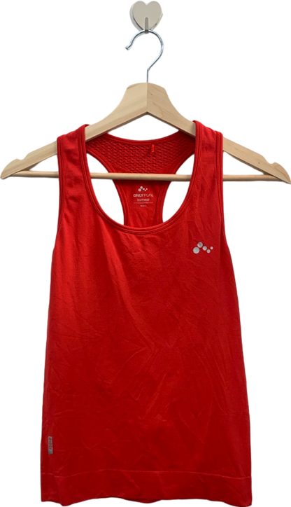 Only Play Red Christian Seamless Tank Top M