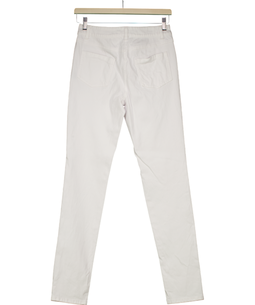 J McLaughlin White Lexi Skinny Jeans UK 6