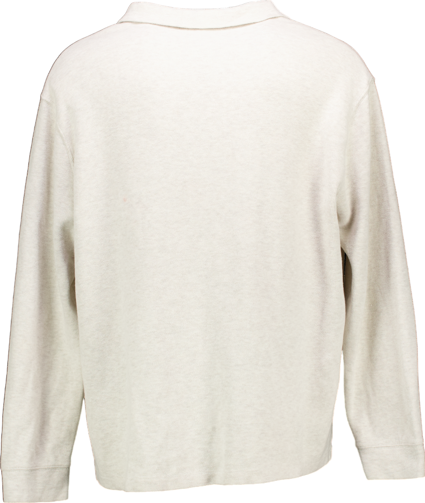 Ralph Lauren Cream Polo Long Sleeve Shirt UK XL