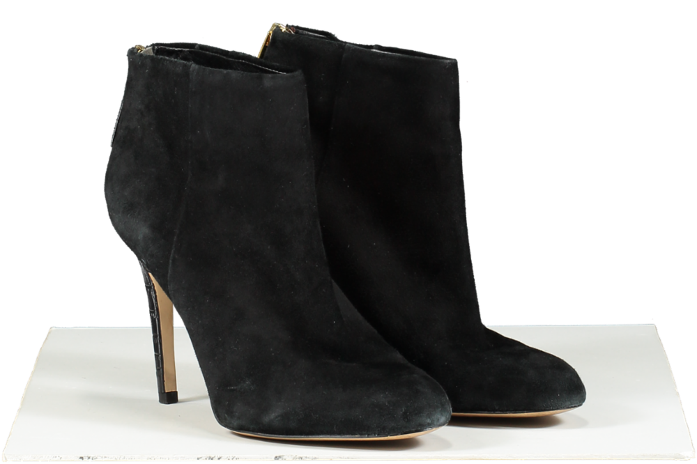 Sam Edelman Black Kourtney Ankle Heeled Boots UK 6 EU 39 👠