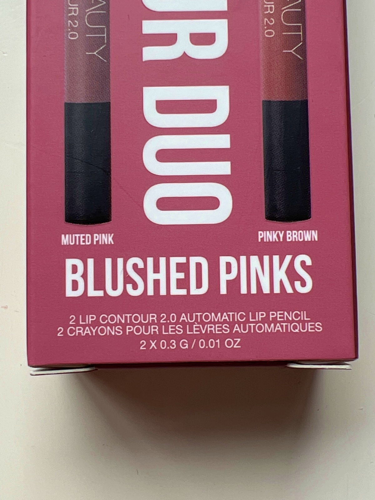 Huda Beauty Lip Contour Duo Blushed Pinks 2 x 0.3g