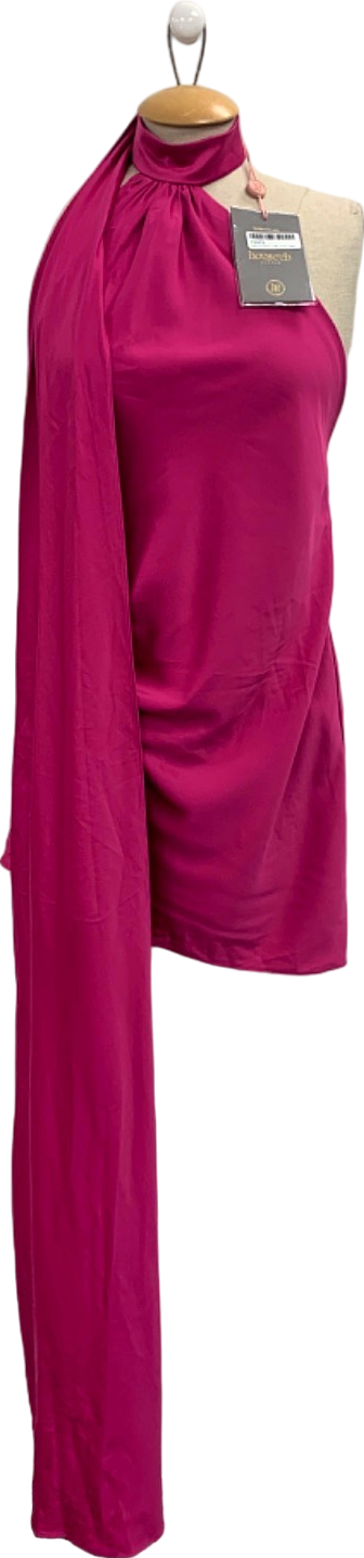 House Of CB Hot Pink Aida Dress UK S