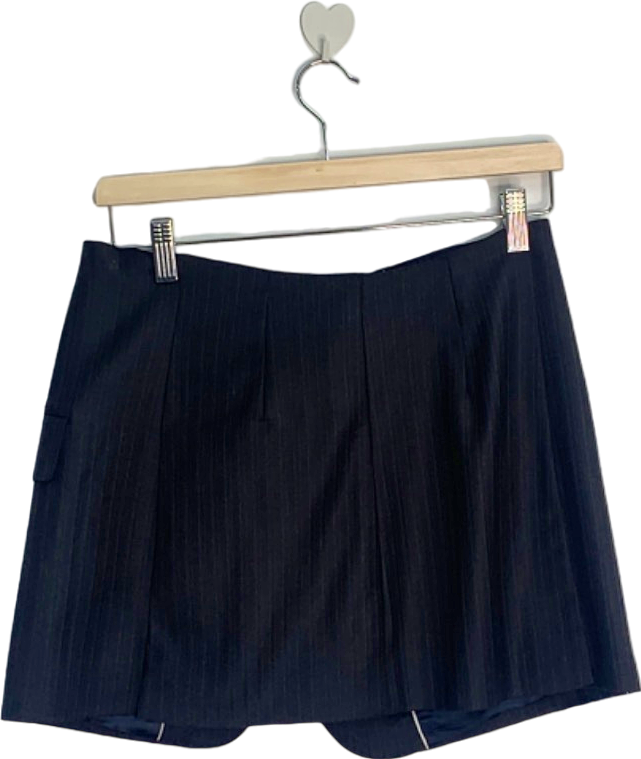 ARCHIVE Black Pleated Skirt UK 10