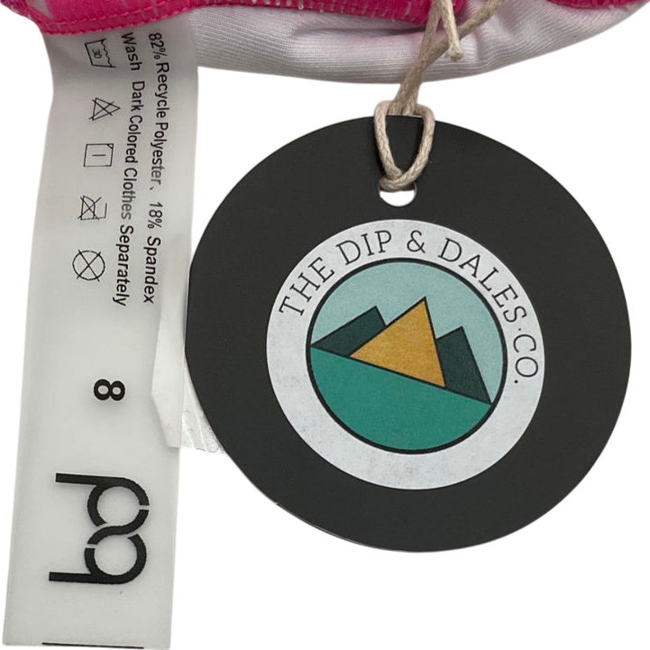 The Dip and Dales Hot Pink Cactus Swimsuit UK 8