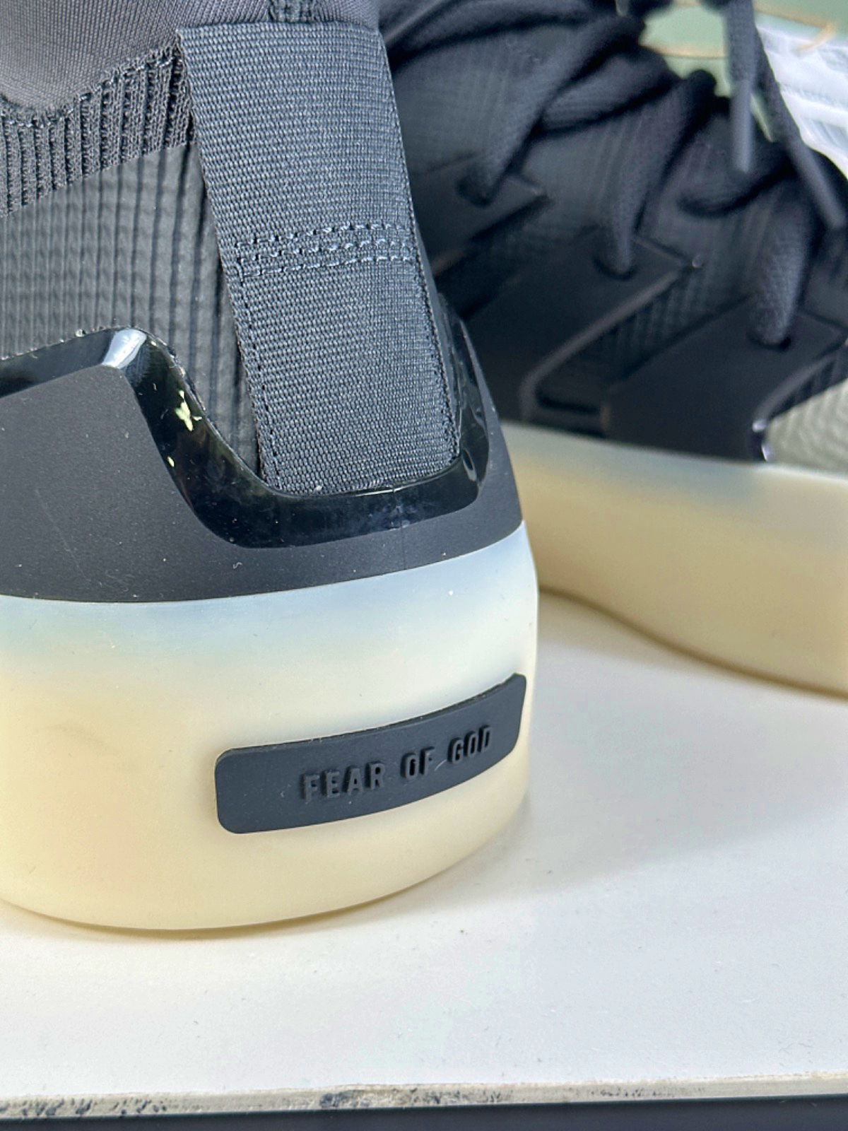 Adidas Black Fear Of God Basketball Sneaker UK 10.5