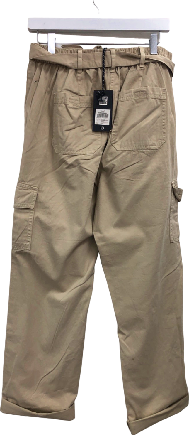 Threadbare Khaki Cargo Trousers UK 12