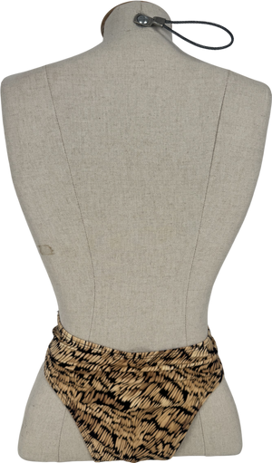 4th & Reckless Brown Dori Bikini Bottoms UK 6