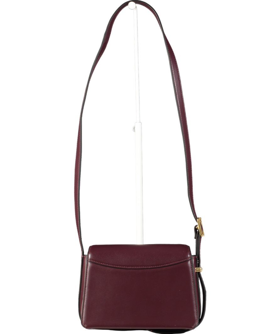 3.1 Phillip Lim Wine Red Leather ID Leather Shoulder Bag