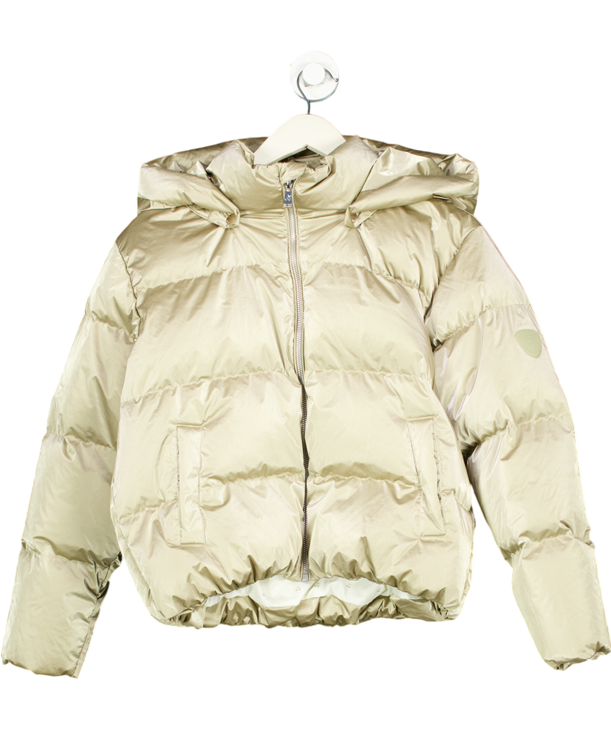 Bonpoint Blythe Metallic Puffer Jacket 14 Years