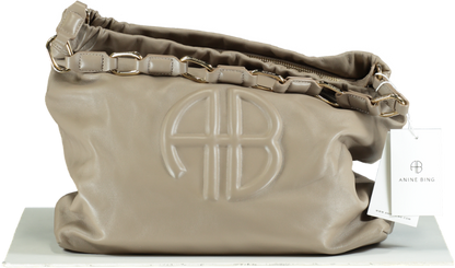 Anine Bing Taupe Chain Strap Shoulder Bag