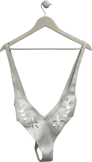 GGIGI C White One-piece Swimsuit UK S