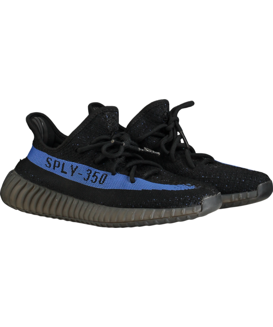 adidas Adidas Yeezy Boost 350 V2 Black /dazzling Blue Trainers UK 7 EU 40