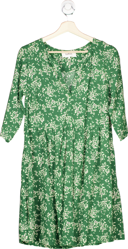 Ba&sh Green Robe Vlada Dress SZ1 UK 8