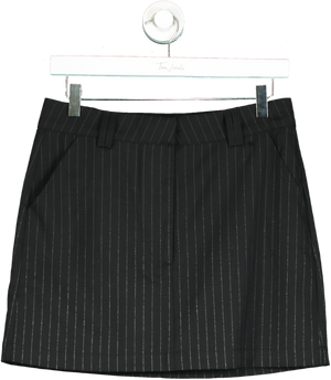 CHPTR-S Black Pinstripe Skirt EU 36 UK 8