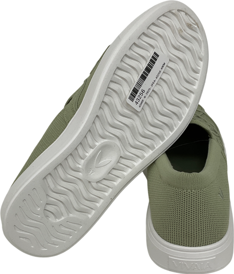 vivaia Green Classic Slip-on Unisex Sneakers (v-tune) UK 4 EU 37 👠