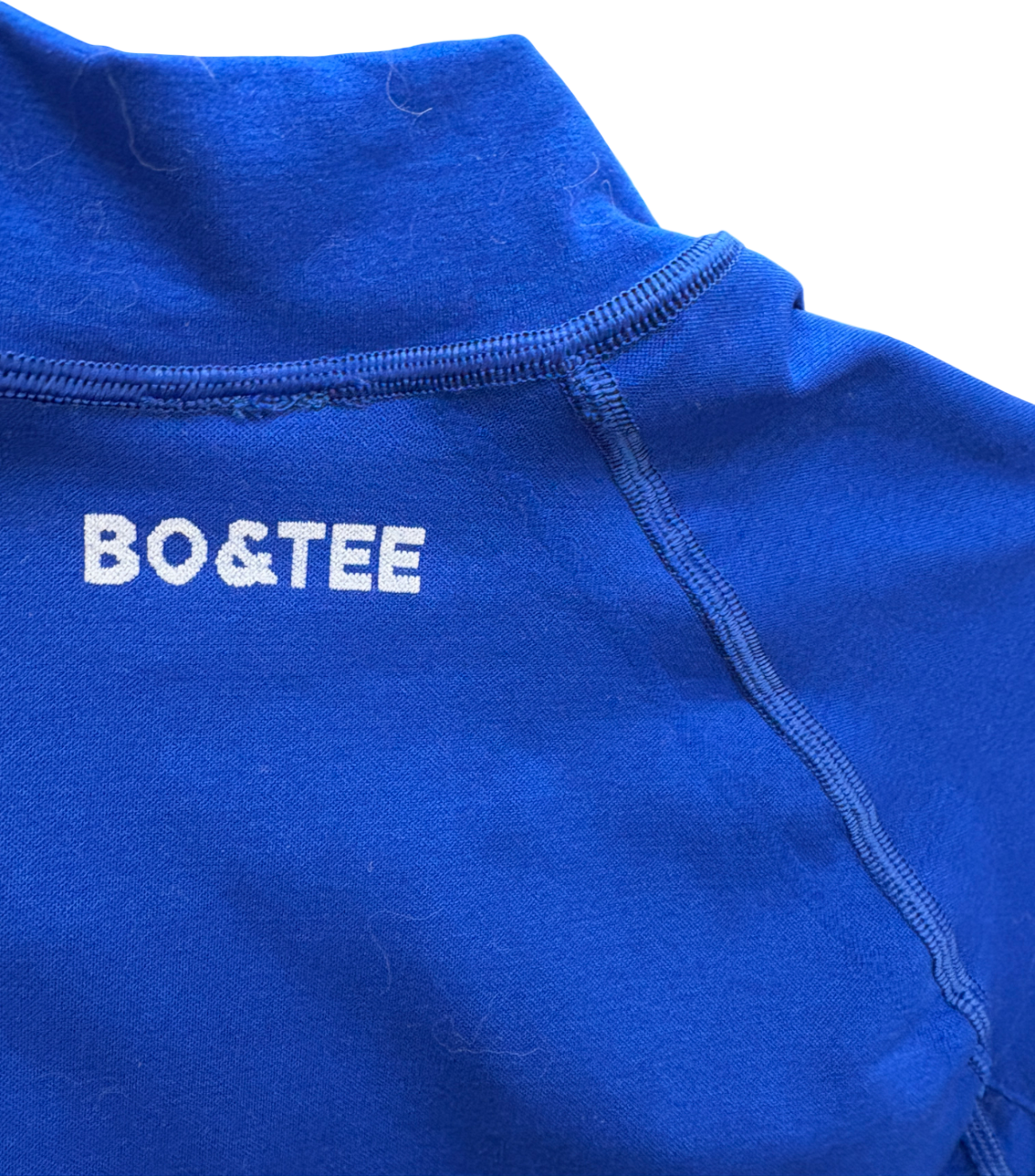 Bo & Tee Blue Luxe Zip-up Jacket And Leggings Set UK S