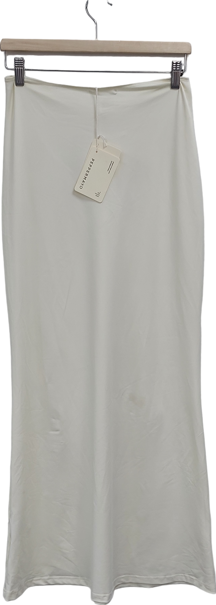 pepper mayo Cream Trixie Maxi Skirt UK 10