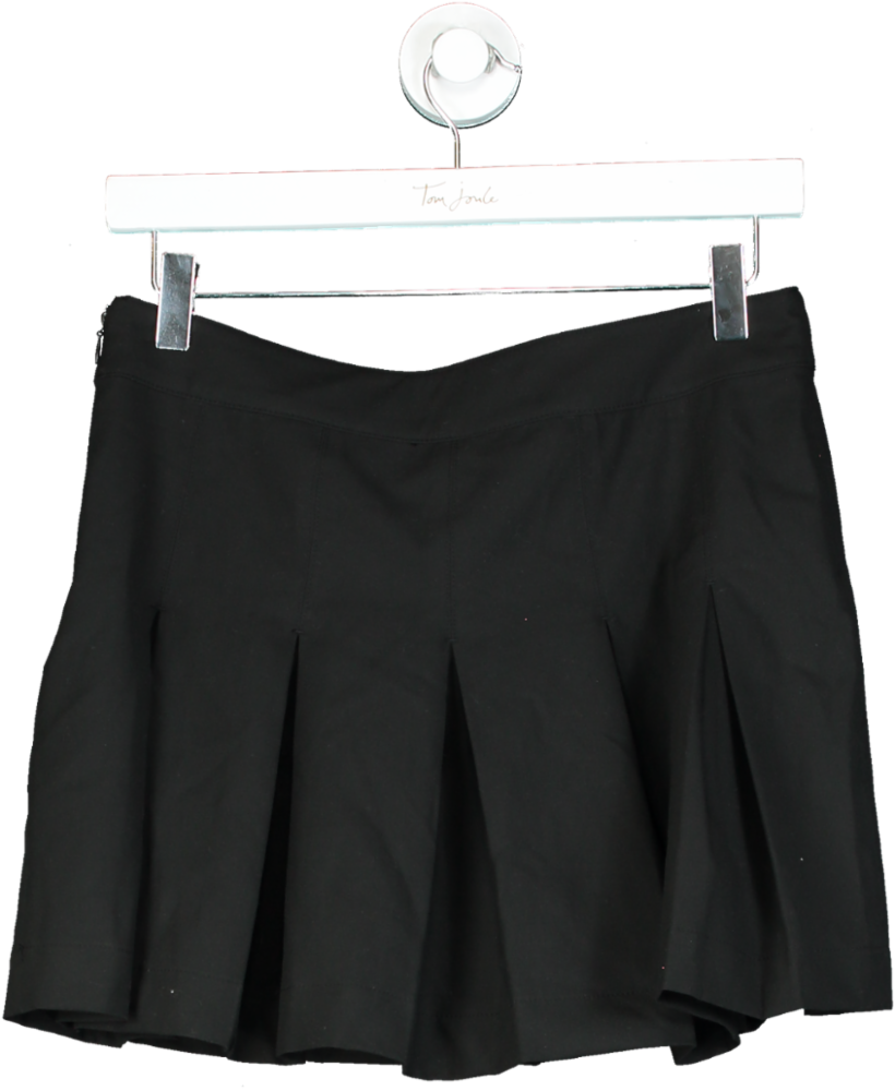 Jack Wills Black Pleated Skirt UK 10