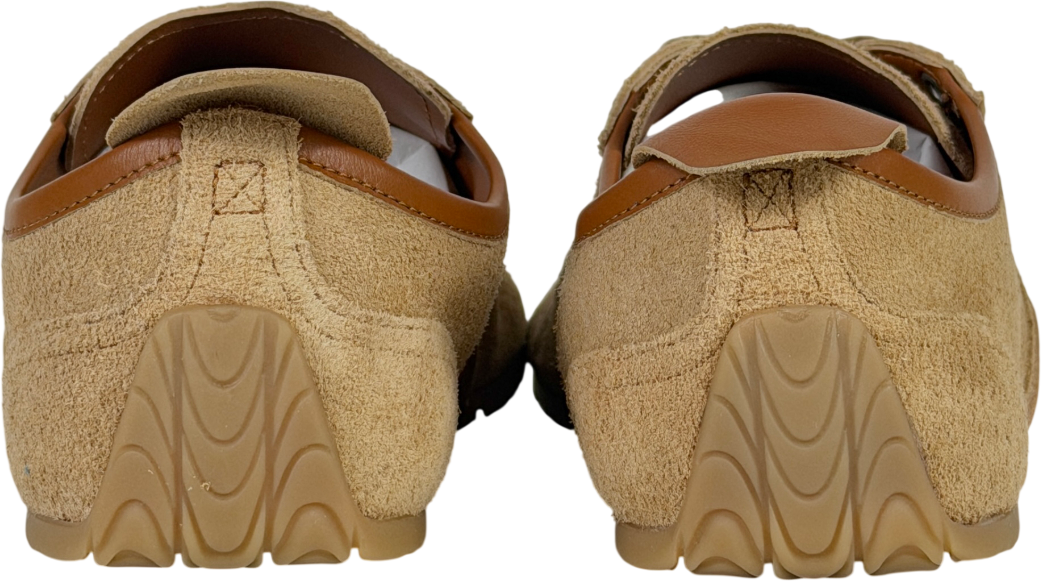 Koops Brown Zen Barefoot Suede Sneaker UK 4 EU 37 👠