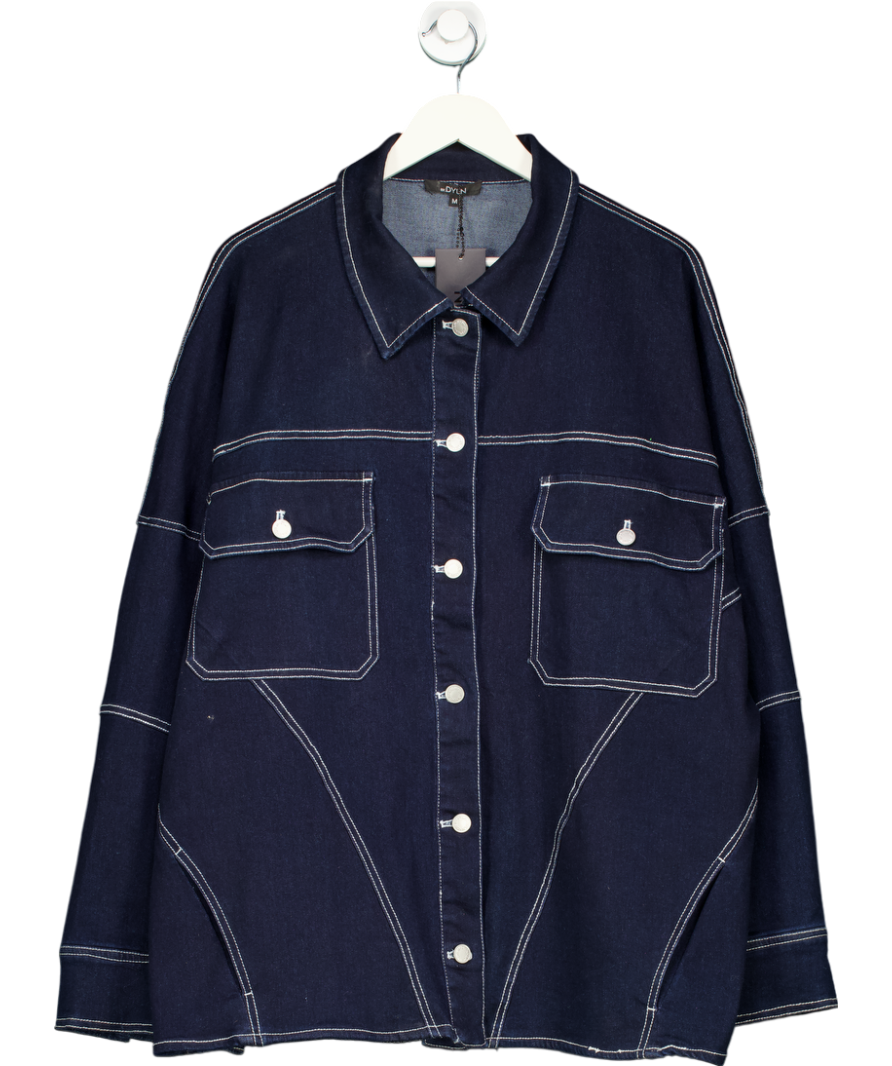 By Dyln Blue Cyrus Denim Jacket UK M