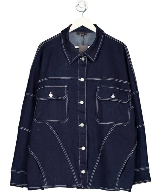 By Dyln Blue Cyrus Denim Jacket UK M