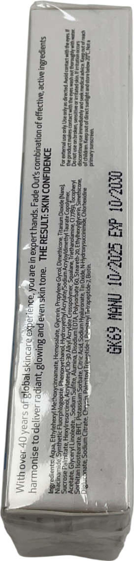 FADEOUT Advanced Brightening Eye Defence Day Cream Spf20 15ml