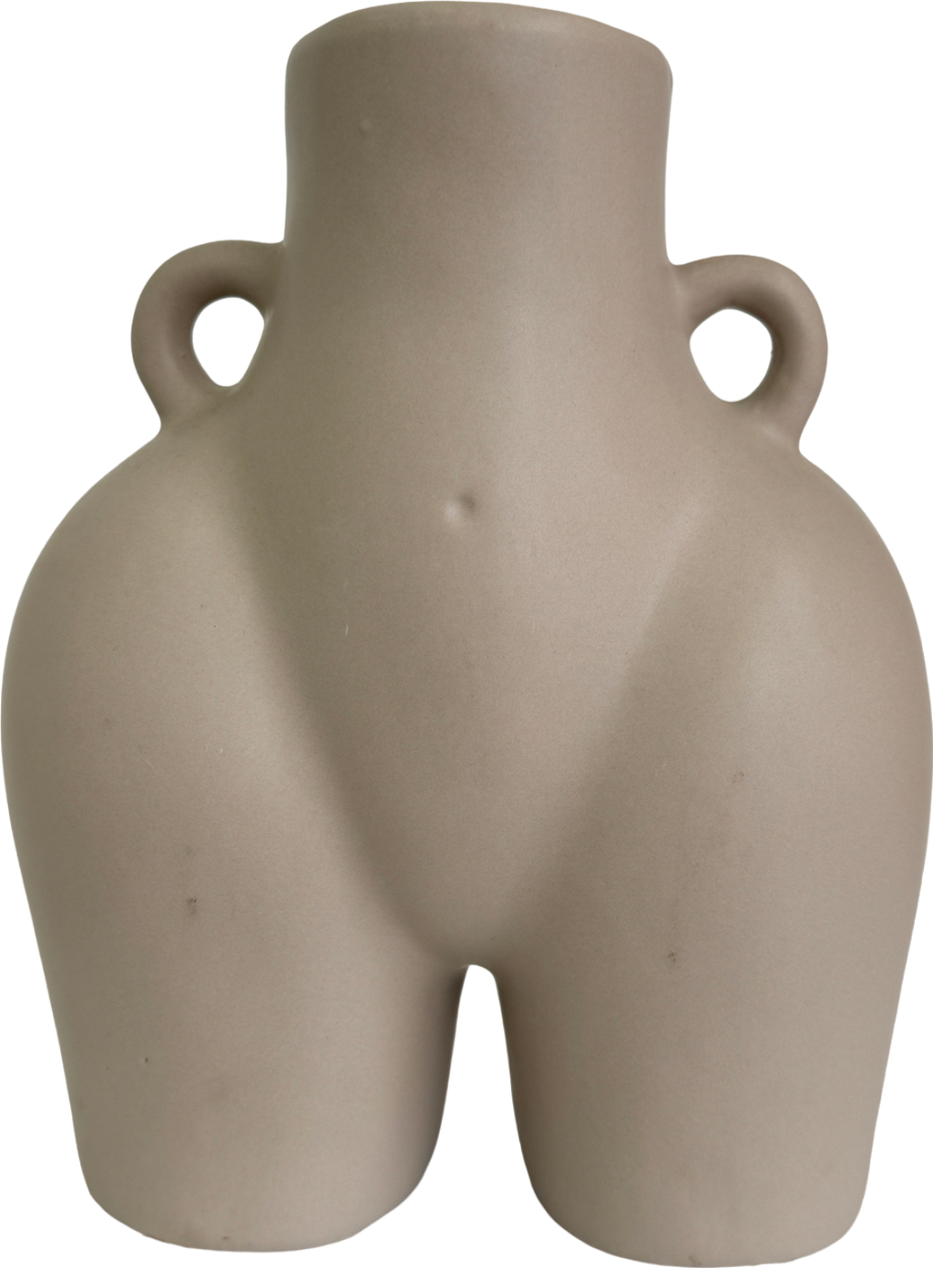Nude ‘love Handles’ 22cm Ceramic vase