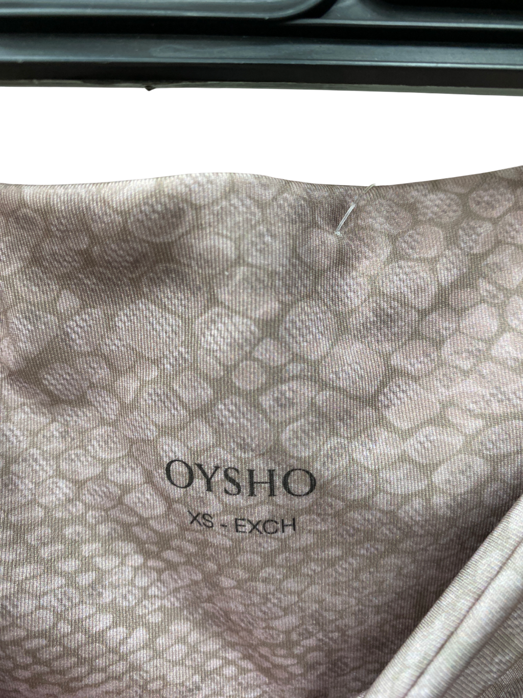 Oysho Grey Snakeprint Leggings UK XS