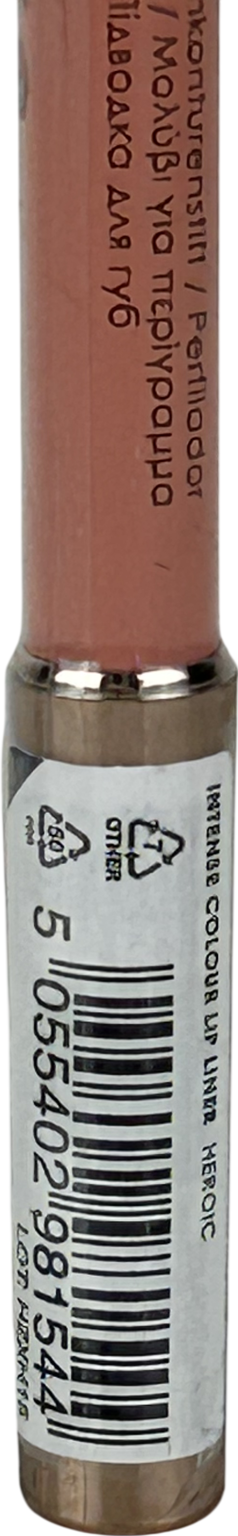 MUA Makeup Academy Intense Colour Lip Liner Heroic 1.5g