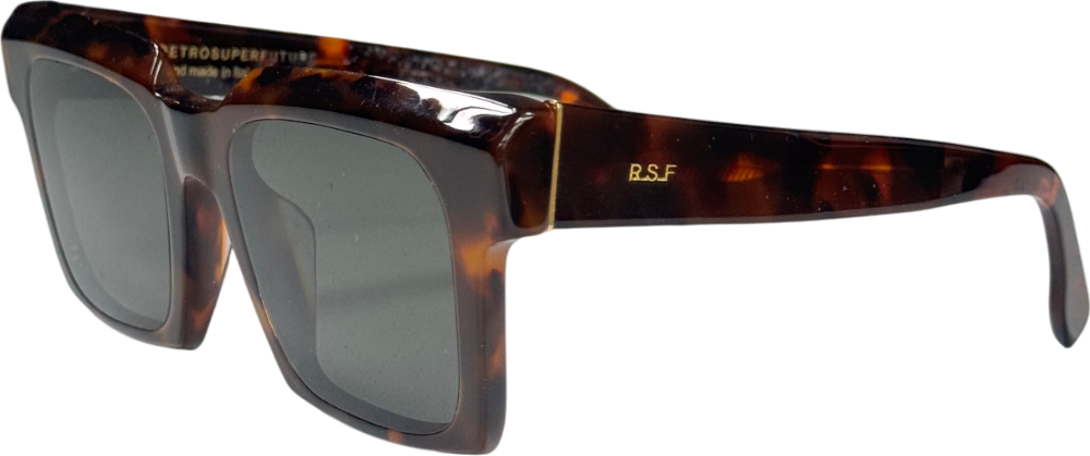 retrosuperfuture Brown Palazzo Classic Havana Sunglasses