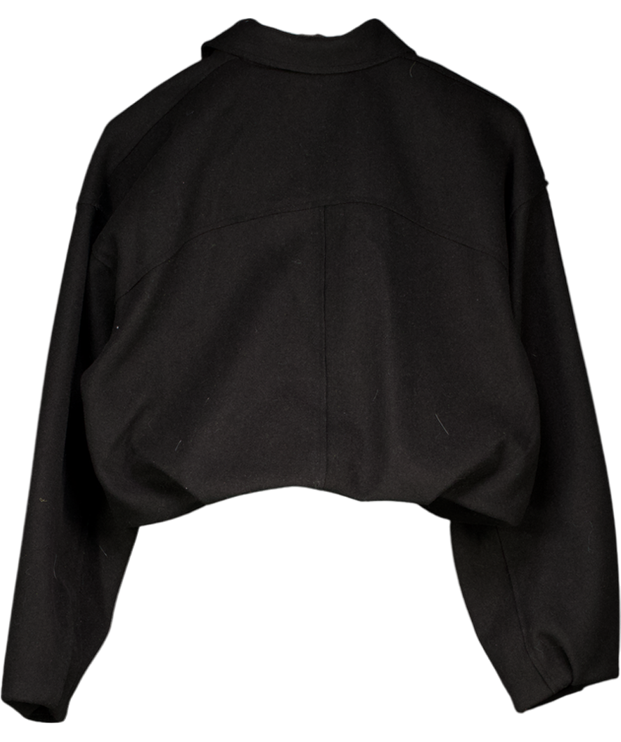 Evrywear Black Tailored Collar Jacket - Charcoal UK M