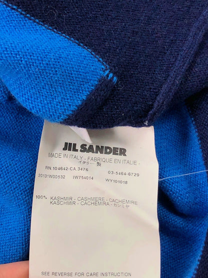 Jil Sander Blue Cashmere Jumper