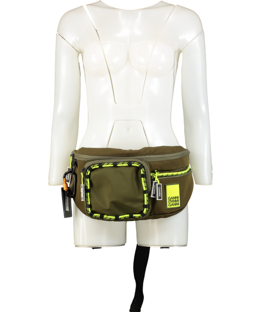 Ganni Green Azalea Belt Bag