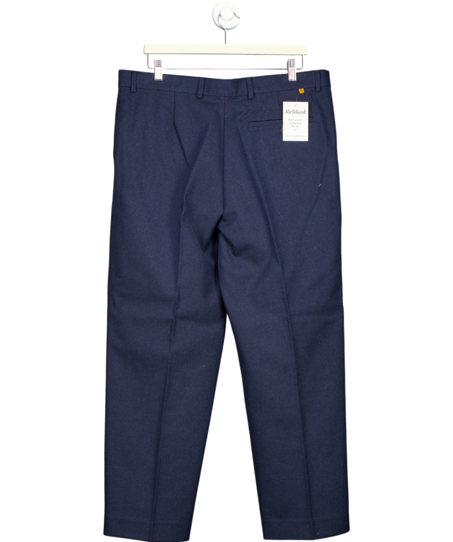 Farah Blue Roachman Trousers W38