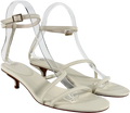 H&M Cream Heeled Strappy Sandals UK 3 EU 36 👠