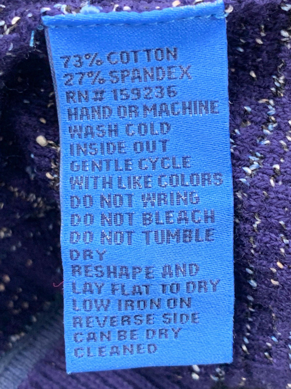 J.McLaughlin Blue Tweed Cardigan UK M