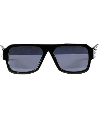 Prada Black Pilot-frame Acetate Sunglasses