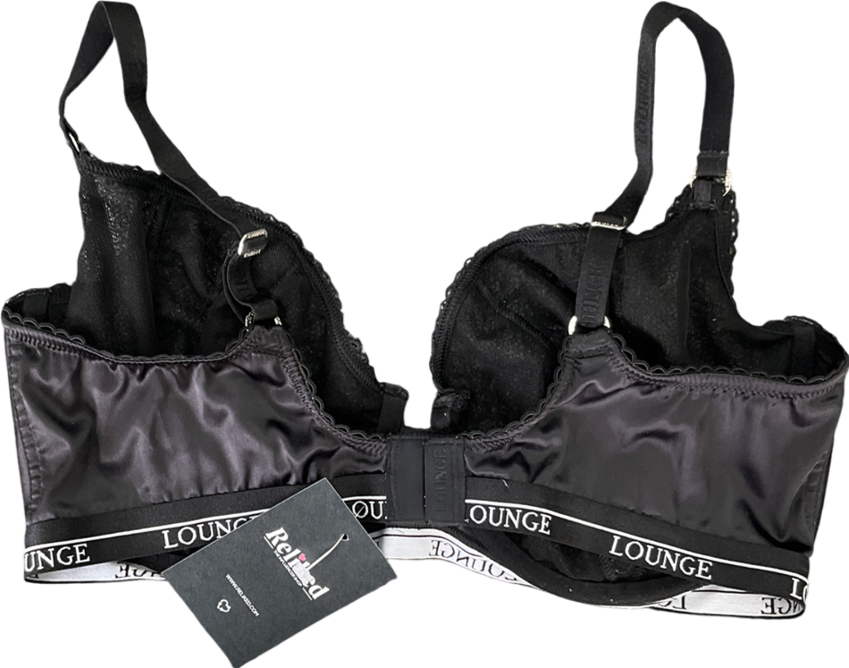 Lounge Underwear Black Allure Bra UK 36F