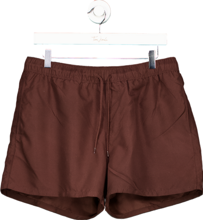 ASOS Brown Swim Shorts UK S